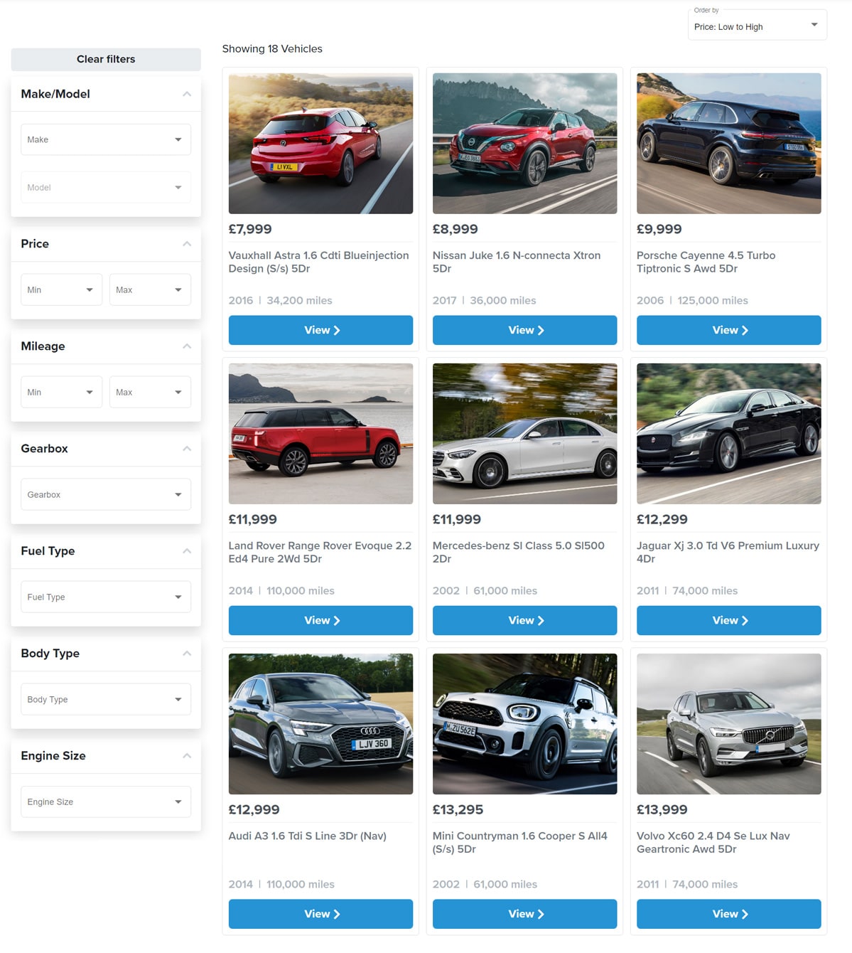 Autotrader Integration 1 autotrader results 1