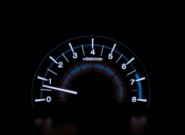 motor sport speed gauge